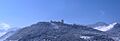 Castillo de Jaén nevado