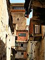 E14 La Torreta sobresortint damunt el nucli antic
