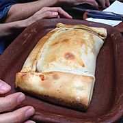 Empanada de kilo, Pomaire, Chile