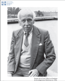 Ernesto de la Torre Villar en 1996.png