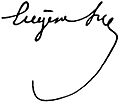 Eugene Sue Signature