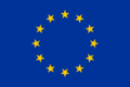 European flag, incorrect star rotation