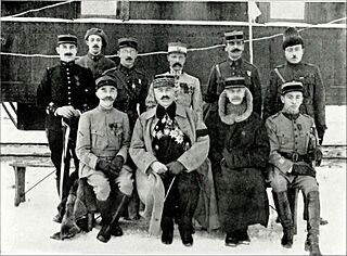 Archivo:General Janin and his siberian staff