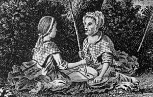 Archivo:Girl with ponytail-Women at the Quern