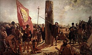 Archivo:José Moreno Carbonero - Fundación de Buenos Aires