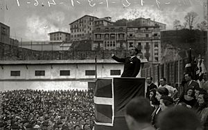 Archivo:Jose Antonio Agirre Lekube speech in Basque Nationalism Meeting, 1933