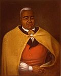 Archivo:Kamehameha I, portrait by James Gay Sawkins