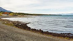 Lago Kluane, Destruction Bay, Yukón, Canadá, 2017-08-25, DD 44