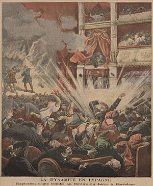 Le Petit Journal 25 Nov 1893 La Dynamite en Espagne.jpg