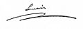 Luise Unterschrift