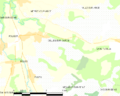 Map commune FR insee code 10070