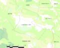Map commune FR insee code 64351