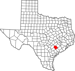 Map of Texas highlighting Lavaca County.svg