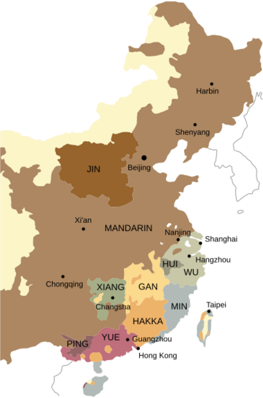 Archivo:Map of sinitic languages cropped-en