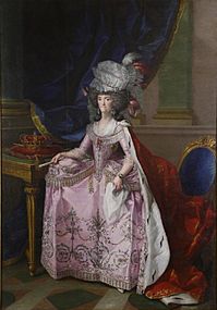 María Luisa de Parma, reina consorte de España, por Zacarías González Velázquez (Museo de Historia de Madrid)