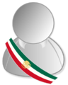 Mexican (presidencial) politic personality icon 2