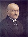 Mihailo Petrović Alas, portrait by Uroš Predić