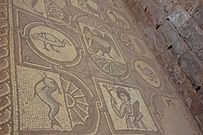 Mosaic of the Petra Church, Petra, Jordan1