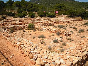 Archivo:Phoenician Settlement remains, Sa Caleta, Ibiza 28 May 2012 (2)