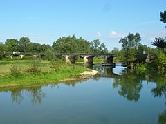 Pont de Bannoncourt, vue en amont