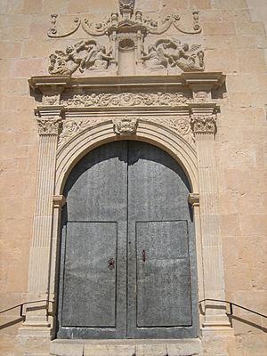 Archivo:Portada principal església Vilafranca