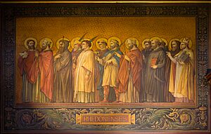 Procession des saints de Bretagne - diocèse de Rennes, cathédrale saint Pierre, Rennes, France.jpg