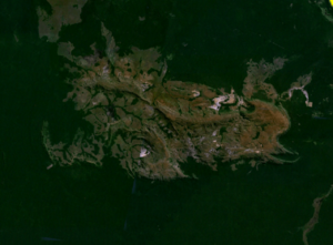 Archivo:Serrania de San Simón Beni Bolivia satellite map62.16122W 13