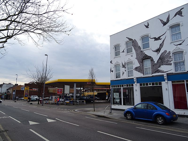 Site of 517 High Road Leytonstone London E11 3EE (Birthplace of Alfred Hitchcock)