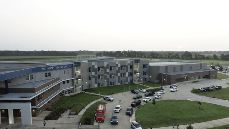 Southside Highschool in Youngsville, Louisiana