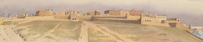 Archivo:Valletta Land Front 1858