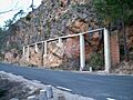 Acueducto de riego cerca de El Quejigal