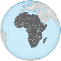 Africa on the globe (grey).svg