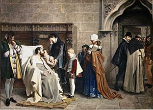 Archivo:Antonio Pérez recibiendo a su familia después del tormento (Museo del Prado)