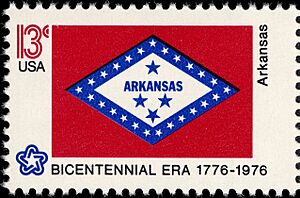 Archivo:Arkansas Bicentennial 13c 1976 issue