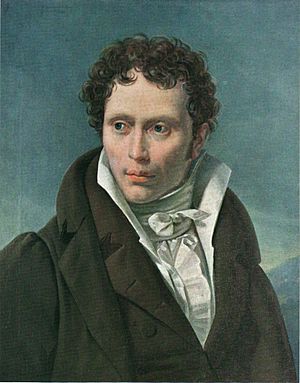 Archivo:Arthur Schopenhauer Portrait by Ludwig Sigismund Ruhl 1815