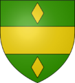 Blason ville fr Clermont-sur-Lauquet (Aude)