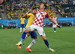 Archivo:Brazil and Croatia match at the FIFA World Cup 2014-06-12 (09)