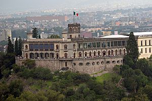 Archivo:Castillo de Chapultepec (Museo Nacional de Historia)