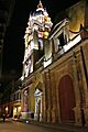 Catedral de Cartagena de Noche