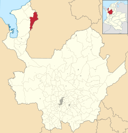 San Pedro de Urabá ubicada en Antioquia