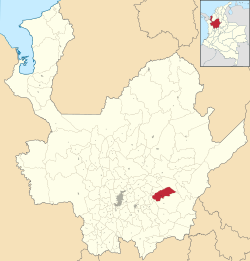 San Rafael ubicada en Antioquia