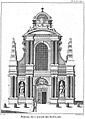 Eglise du couvent des Feuillants (façade)