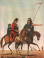 Familia de indios - Buenos Aires, según Daufresne