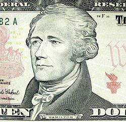 Archivo:Hamilton Alexander Portrait 10 dollar banknote