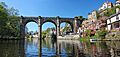 Knaresborough Viaduct from River Nidd