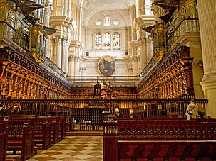Archivo:Malaga Kathedrale Der Chor1