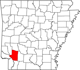 Map of Arkansas highlighting Hempstead County.svg
