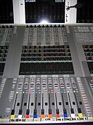Mesa de audio Vista, detalle
