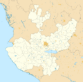 Mexico Jalisco location map (urban areas)