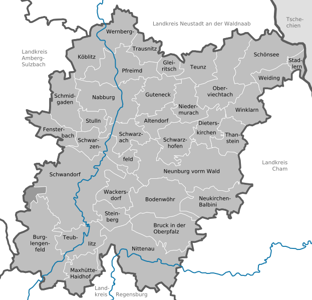 Municipalities in SAD